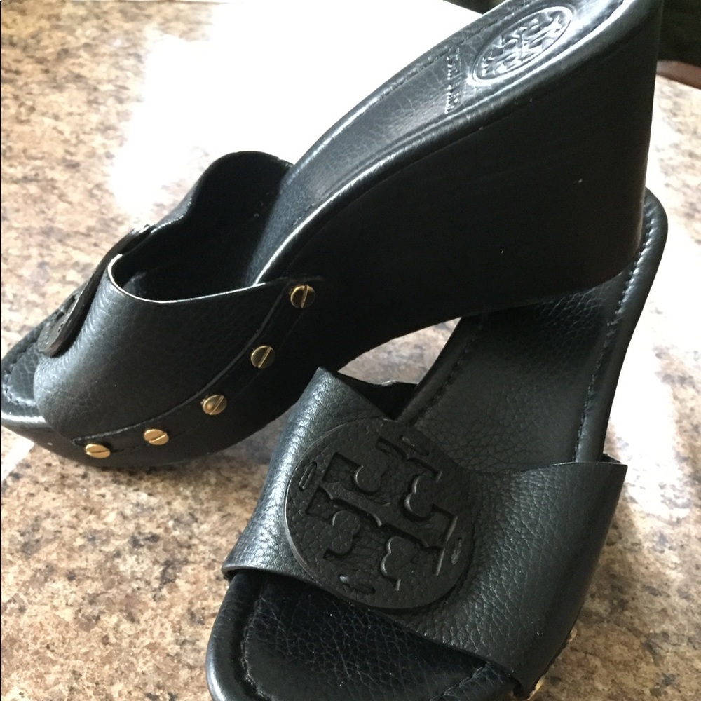 Tory Burch slide ons